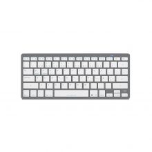 1Life teclado ultrafino Bluetooth PT Branco