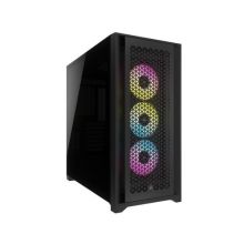 Caixa ATX Corsair iCUE 5000D RGB Airflow Preto Vidro Temperado