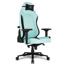 Cadeira Alpha Gamer Alegra Fabric Green / Black