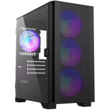 Caixa Micro-ATX Montech AIR 100 ARGB Vidro Temperado Preto