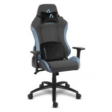 Alpha Gamer Gaia Dark Grey / Blue - Cadeira gaming