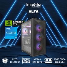 PC IM ALFA - i5 12400F / RTX 4070 / 16GB